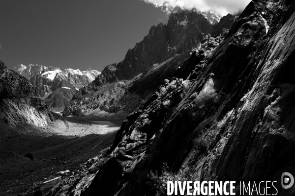 La mer de glace à chamonix