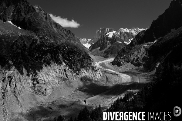 La mer de glace à chamonix