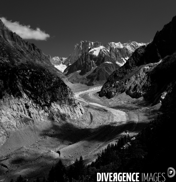 La mer de glace à chamonix