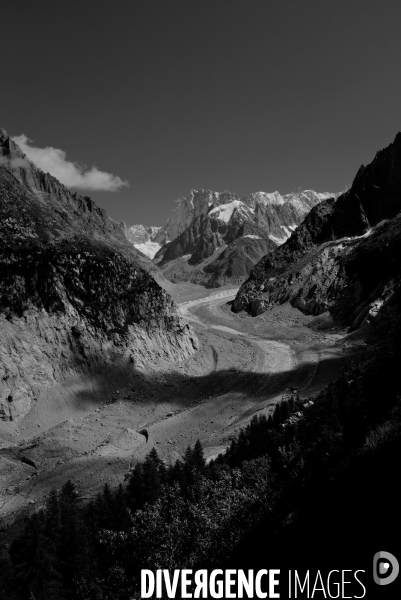 La mer de glace à chamonix