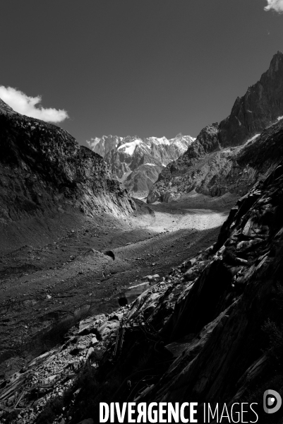 La mer de glace à chamonix