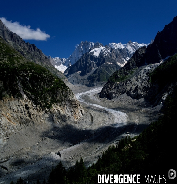 La mer de glace à chamonix