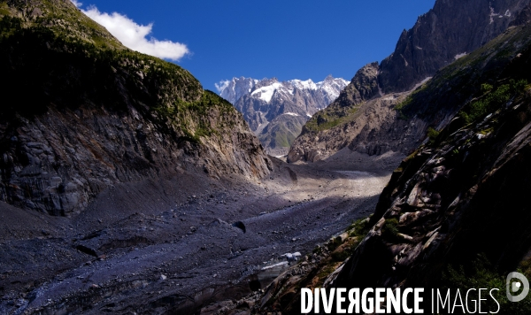 La mer de glace à chamonix