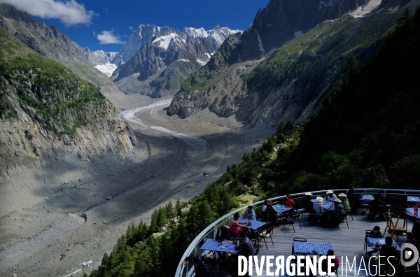 La mer de glace à chamonix