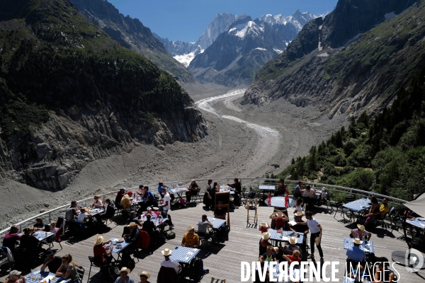 La mer de glace à chamonix