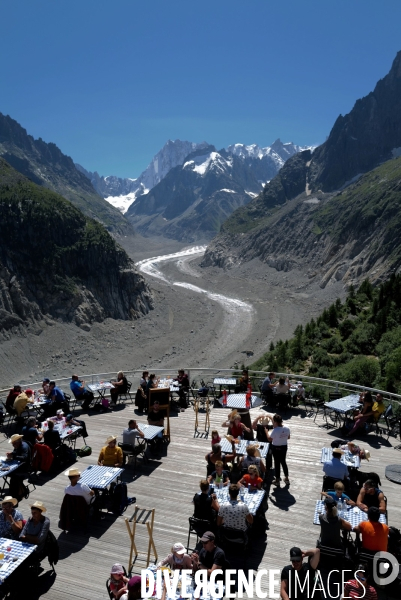 La mer de glace à chamonix