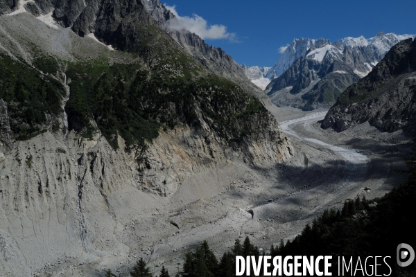 La mer de glace à chamonix