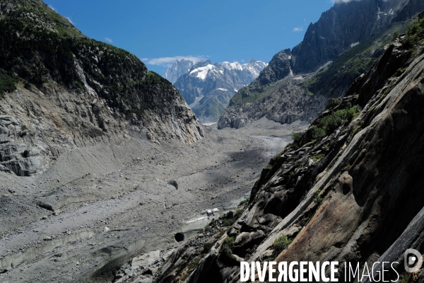 La mer de glace à chamonix