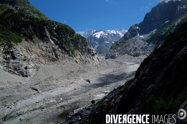 La mer de glace à chamonix