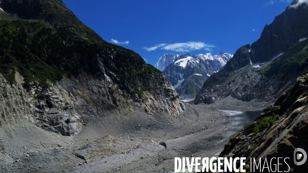 La mer de glace à chamonix