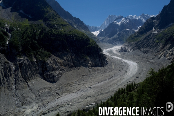 La mer de glace à chamonix