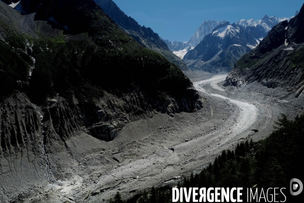 La mer de glace à chamonix