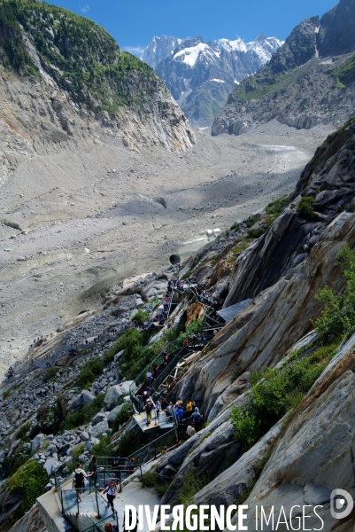 La mer de glace à chamonix