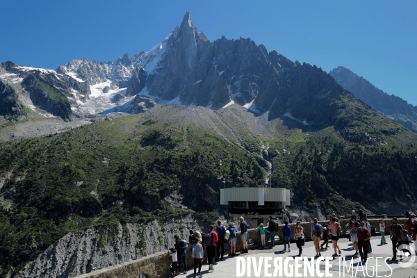 La mer de glace à chamonix