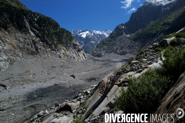 La mer de glace à chamonix