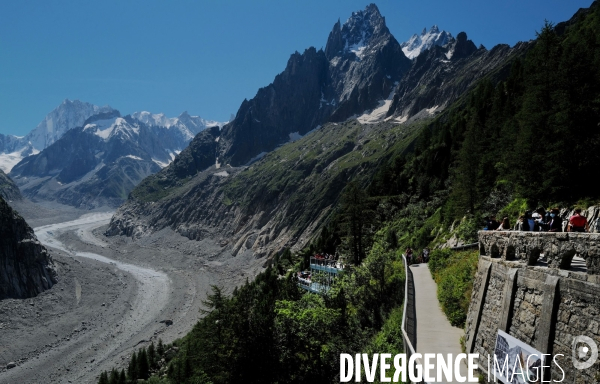 La mer de glace à chamonix