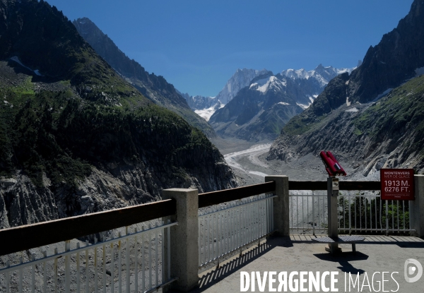 La mer de glace à chamonix