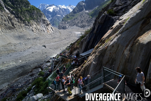 La mer de glace à chamonix