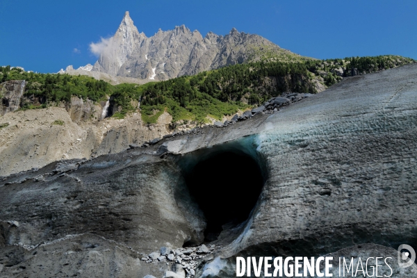 La mer de glace à chamonix