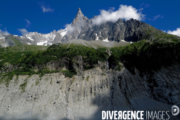 La mer de glace à chamonix