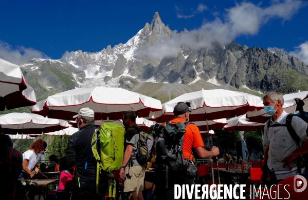 La mer de glace à chamonix