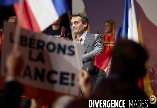 Premier meeting de Florian Philippot