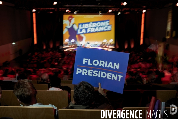 Premier meeting de Florian Philippot