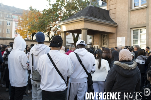 Marche blanche - Harcelement scolaire - Dinah