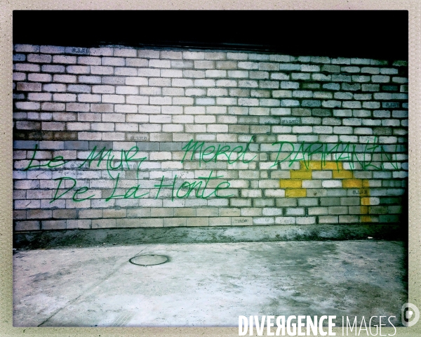 Crack porte de la Villette / le mur de la honte