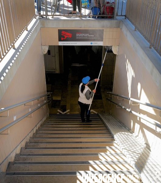 Agent de propreté SNCF