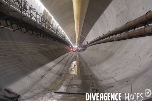 Chantier de la future gare de la porte Maillot