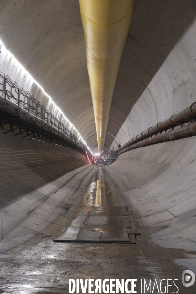 Chantier de la future gare de la porte Maillot