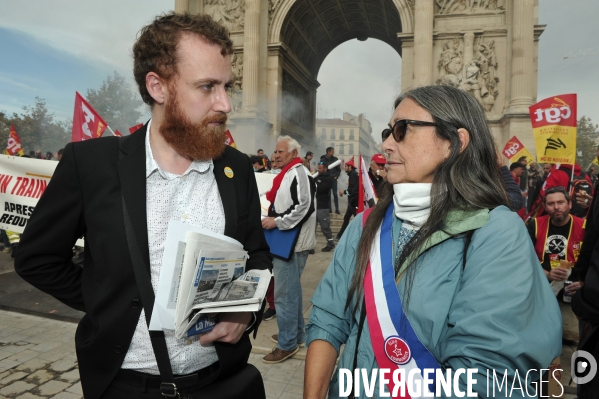 Manifestation cgt sncf