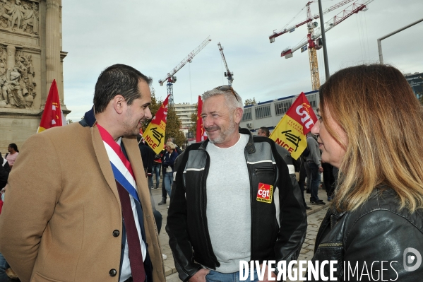 Manifestation cgt sncf