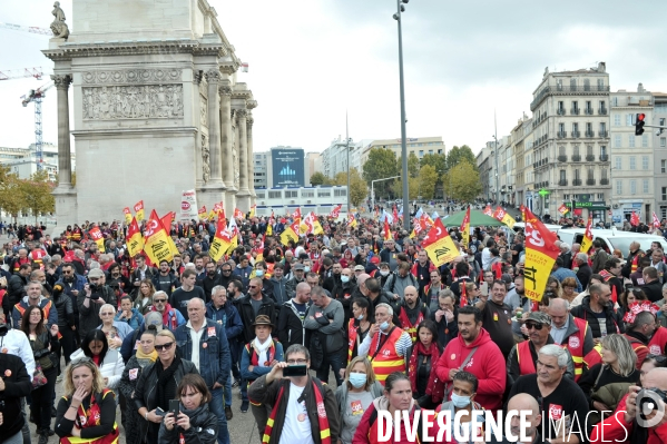 Manifestation cgt sncf