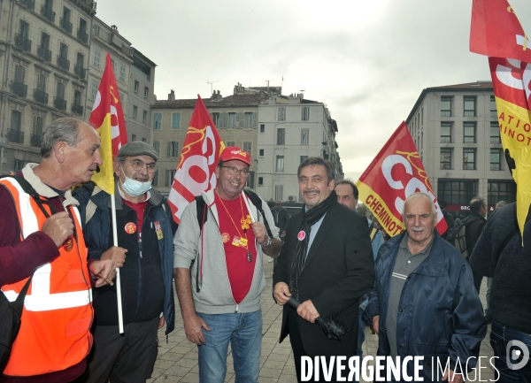 Manifestation cgt sncf