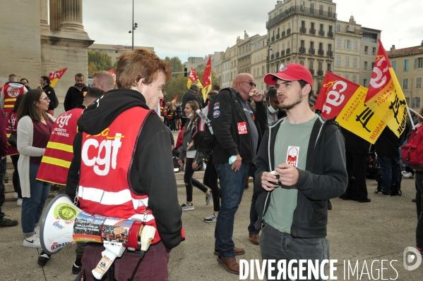 Manifestation cgt sncf