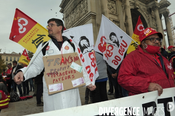 Manifestation cgt sncf