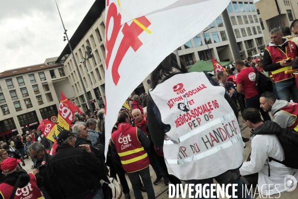 Manifestation cgt sncf