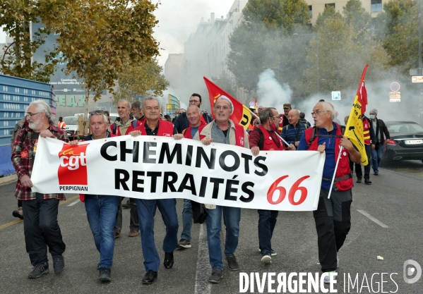 Manifestation cgt sncf