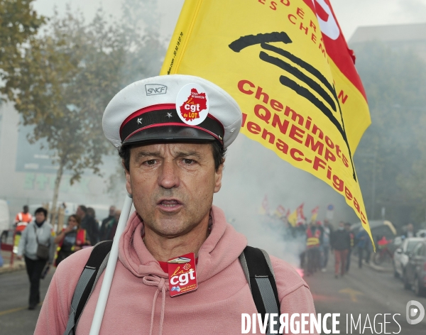 Manifestation cgt sncf