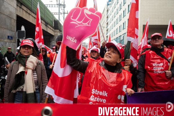 Manifestation Nationale Syndicale