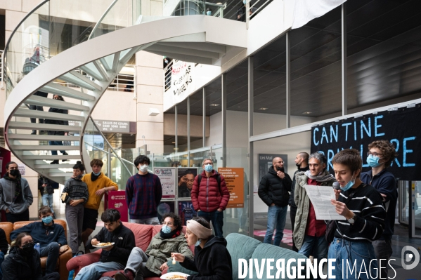 Occupation des cafs à l université