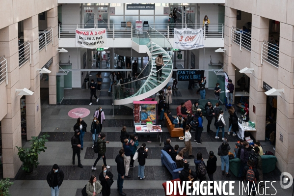 Occupation des cafs à l université