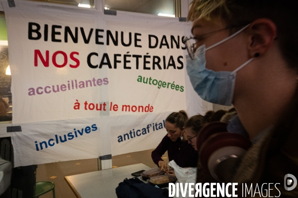 Occupation des cafs à l université