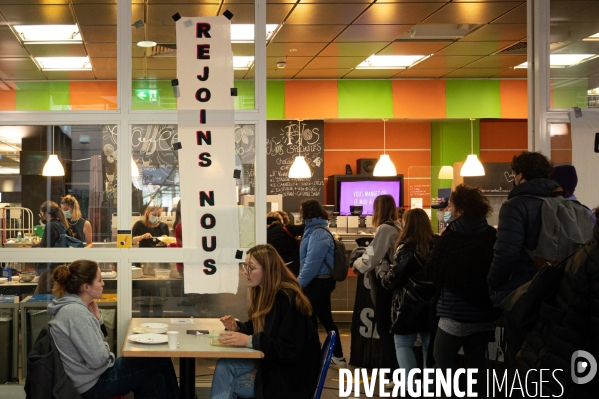 Occupation des cafs à l université