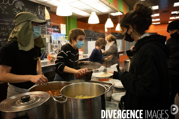 Occupation des cafs à l université