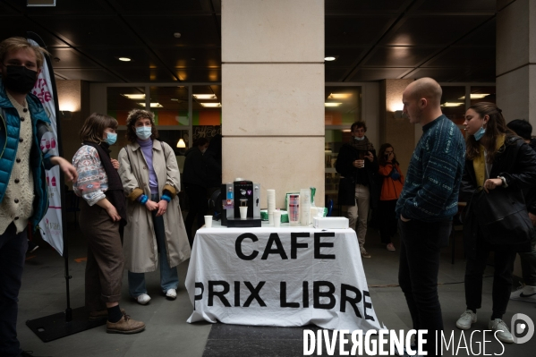 Occupation des cafs à l université