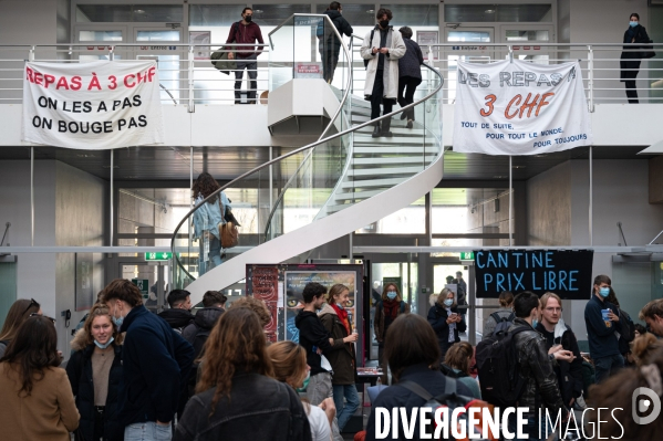 Occupation des cafs à l université