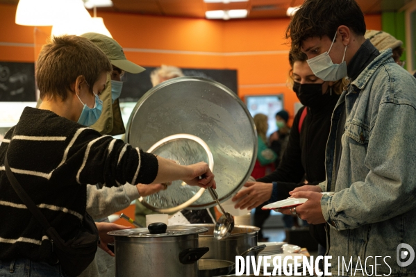 Occupation des cafs à l université